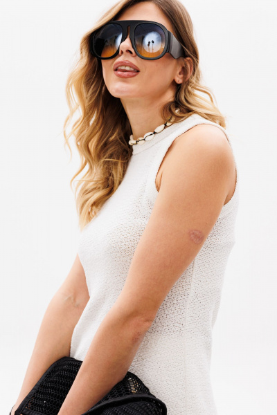 Джемпер EOLA 2823 молочный - фото 6