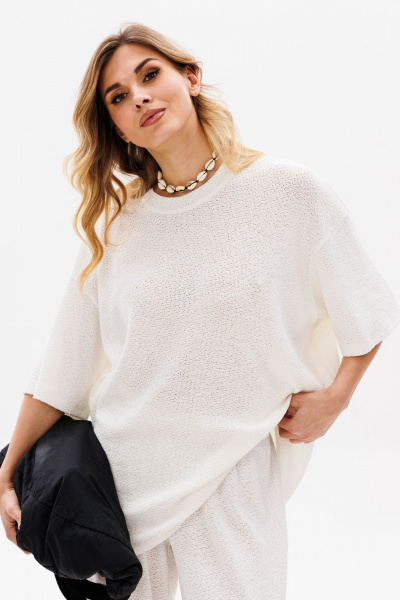 Брюки EOLA 2825 молочный - фото 10