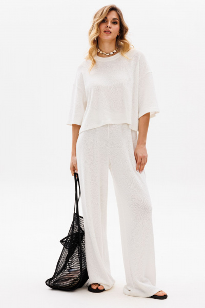 Джемпер EOLA 2826 молочный - фото 2