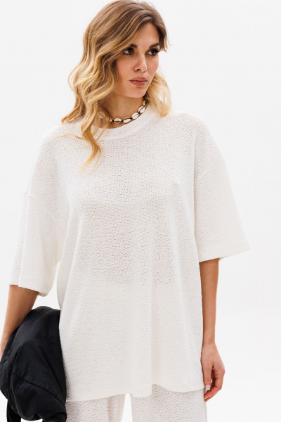 Джемпер EOLA 2827 молочный - фото 7