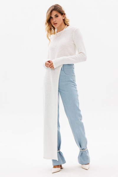 Джемпер EOLA 2828 молочный - фото 3