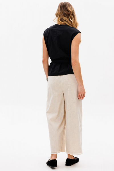Брюки EOLA 2835 бежевый - фото 9
