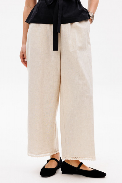 Брюки EOLA 2835 бежевый - фото 7