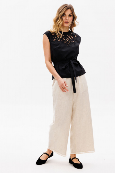 Брюки EOLA 2835 бежевый - фото 6