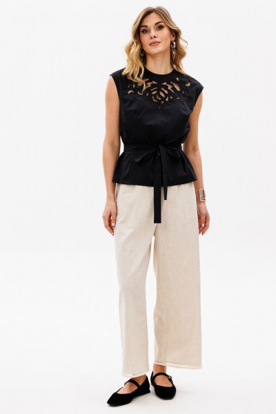 Брюки EOLA 2835 бежевый - фото 2