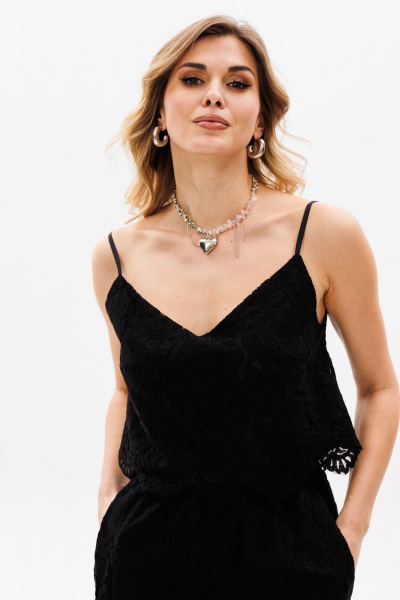 Топ EOLA 2837 черный - фото 1