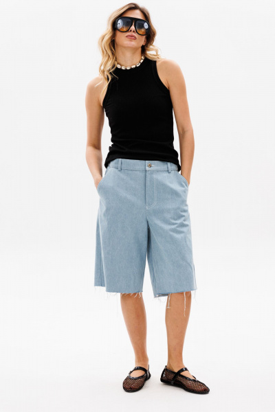 Шорты EOLA 2841 светло-голубой - фото 14