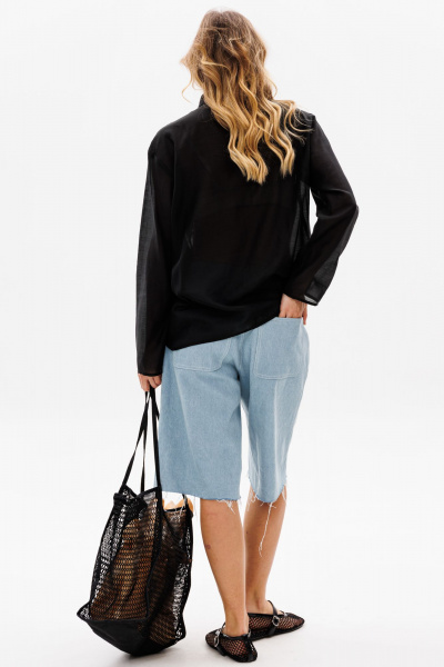 Шорты EOLA 2841 светло-голубой - фото 3