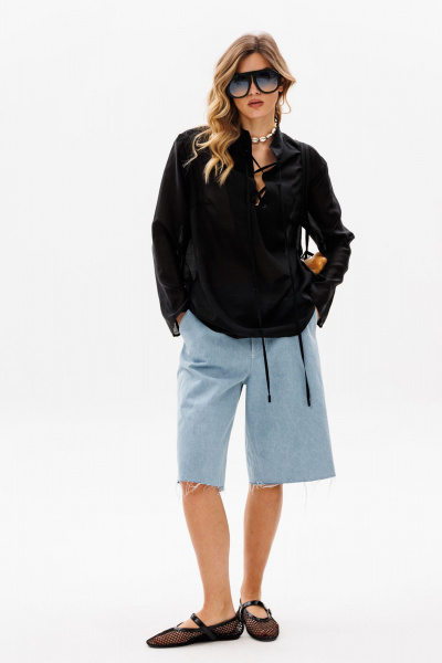 Шорты EOLA 2841 светло-голубой - фото 10