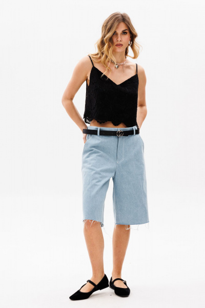 Шорты EOLA 2841 светло-голубой - фото 2