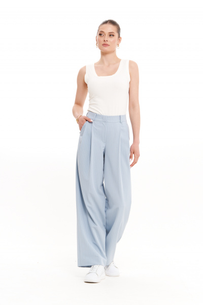 Брюки Панда 19960 голубой - фото 2