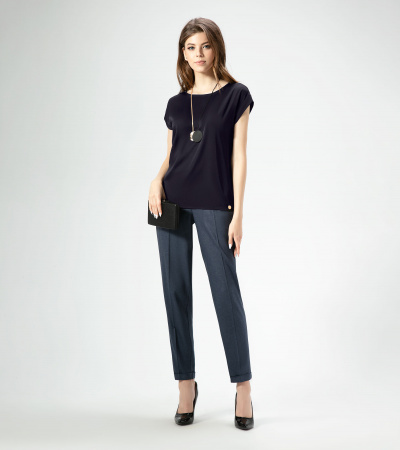 Блуза Панда ПА-459340 синий - фото 1