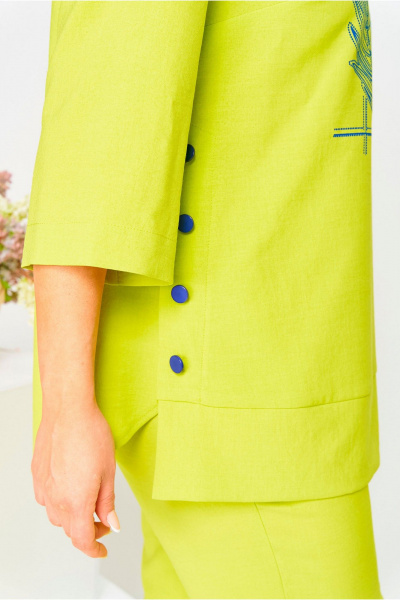 Блуза, брюки Асолия 1489 лайм - фото 6