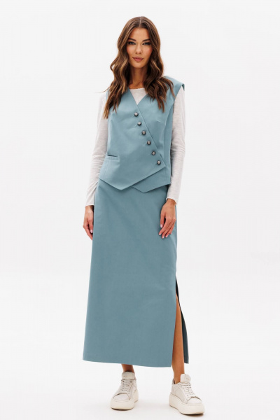 Джемпер, жилет, юбка Fantazia Mod 5140 - фото 1