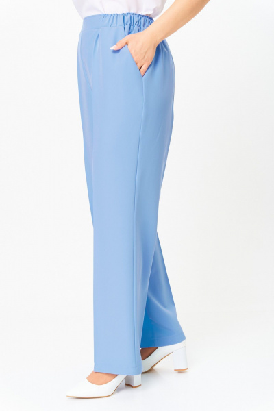 Брюки, жакет ANASTASIA MAK 1257 голубой - фото 10