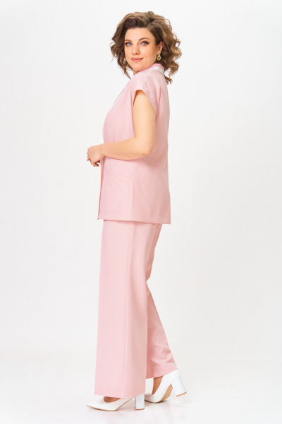 Брюки, жакет ANASTASIA MAK 1257 розовый - фото 3