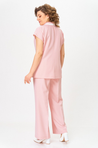 Брюки, жакет ANASTASIA MAK 1257 розовый - фото 2