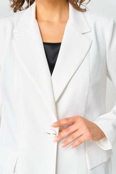 Жакет ANASTASIA MAK 1248 молочный - фото 7