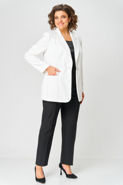 Жакет ANASTASIA MAK 1248 молочный - фото 2