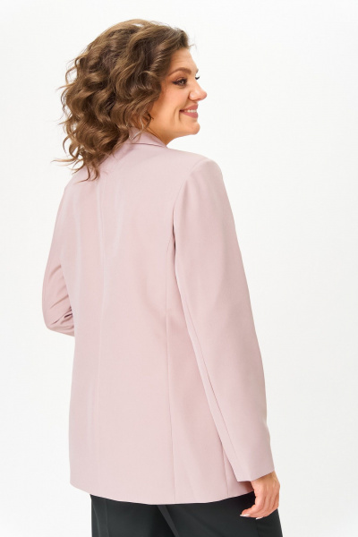 Брюки, жакет ANASTASIA MAK 1244 бежевый+черный - фото 7