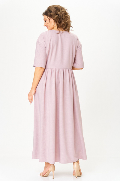 Платье ANASTASIA MAK 1173-А розовый - фото 7