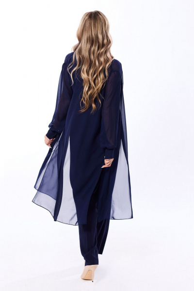 Брюки, топ, туника Golden Valley 6677 темно-синий - фото 4