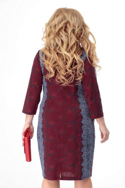 Платье БелЭльСтиль 709-2 26 22 красный - фото 5