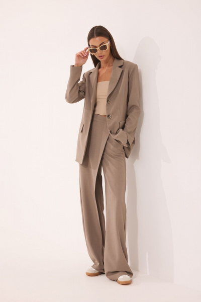 Брюки, жакет, топ N.O.W. 1563 - фото 5