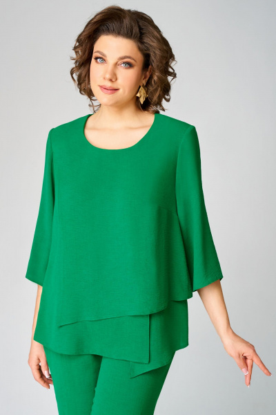 Брюки, туника Мишель стиль 1251 зеленый - фото 7