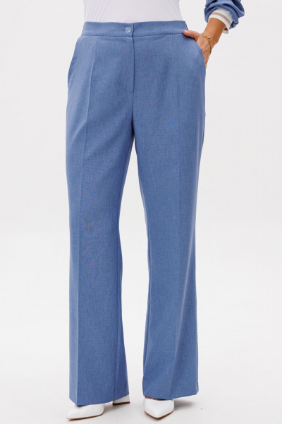 Брюки, жакет Mubliz 262 голубой - фото 11