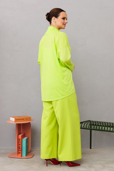 Блуза, брюки Anastasia 1209 лаймовый - фото 12