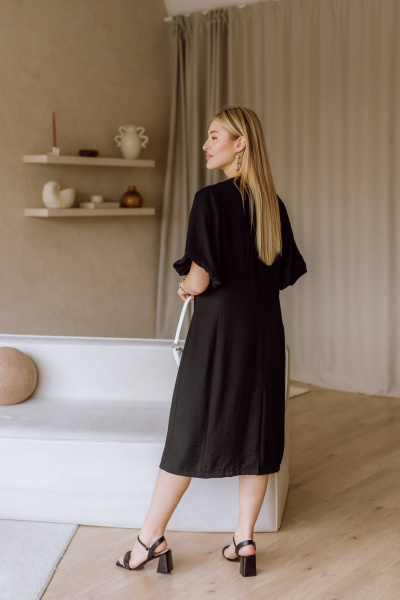 Платье КАЛИНКА ВВ-4273-В24 черный - фото 6