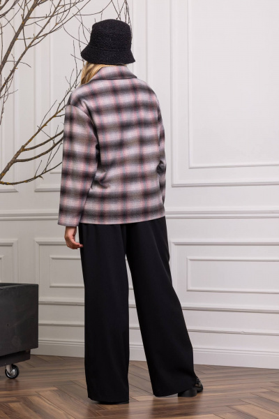 Куртка КАЛИНКА ВД-4194-О24 серо-розовый - фото 3