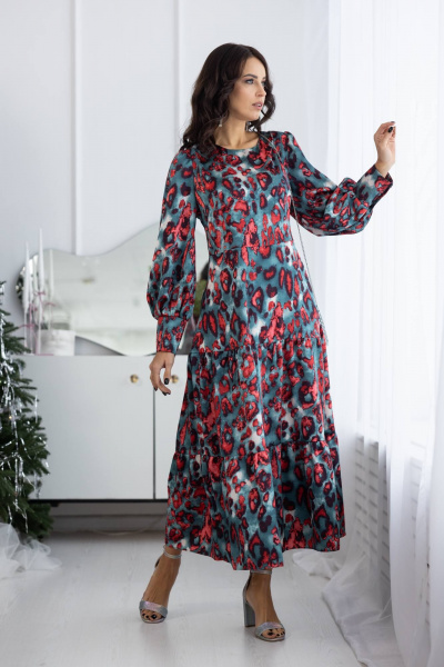 Платье КАЛИНКА ВП-4252-В24 мультиколор - фото 3