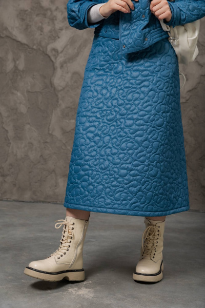 Юбка КАЛИНКА ВС-3617-О23 бирюзовый - фото 2