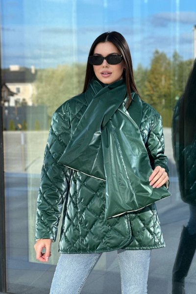 Куртка КАЛИНКА ВС-3691-О23 зеленый - фото 5