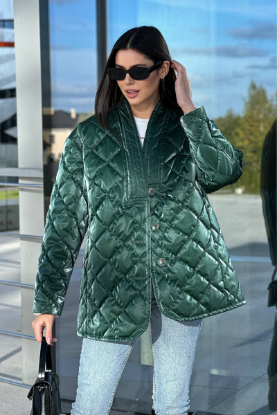 Куртка КАЛИНКА ВС-3691-О23 зеленый - фото 3