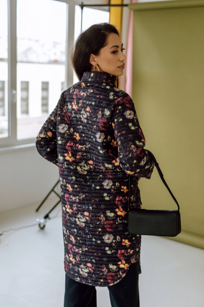 Пальто КАЛИНКА ВС-3979-В24 мультиколор - фото 7