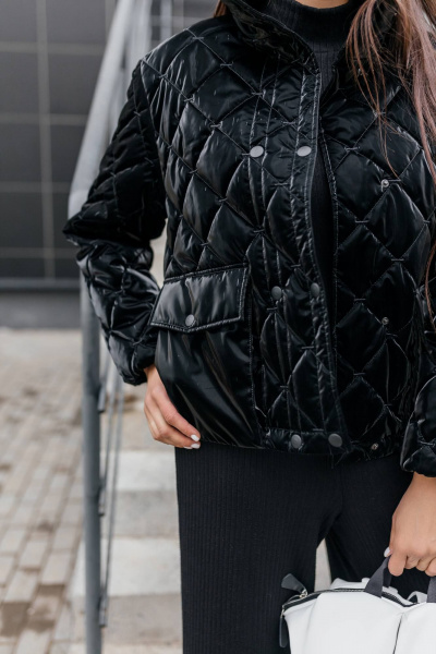 Куртка КАЛИНКА ВС-4072-О23 черный - фото 9