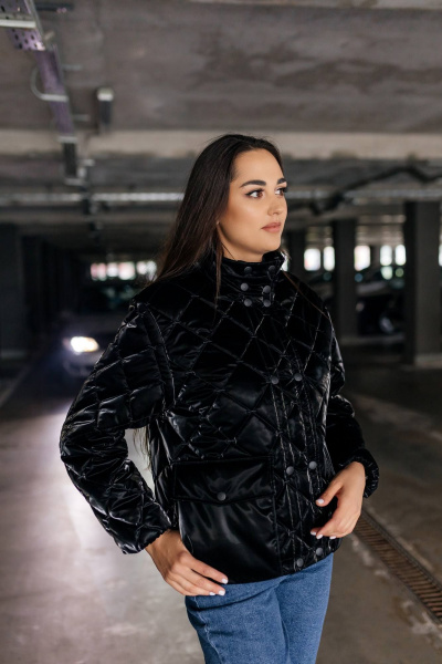 Куртка КАЛИНКА ВС-4072-О23 черный - фото 6