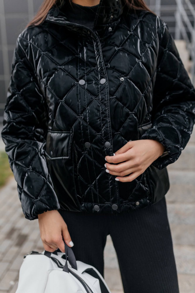 Куртка КАЛИНКА ВС-4072-О23 черный - фото 5