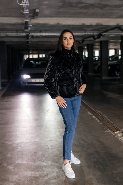 Куртка КАЛИНКА ВС-4072-О23 черный - фото 4