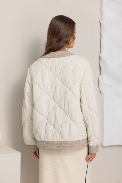 Куртка КАЛИНКА ВС-4511-В25 молочный - фото 3