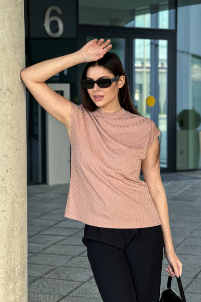 Блуза КАЛИНКА ВТ-4030-О23 розовый - фото 4