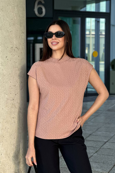 Блуза КАЛИНКА ВТ-4030-О23 розовый - фото 1