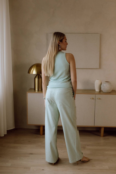 Брюки КАЛИНКА ВХ-4155-Л24 синий - фото 4