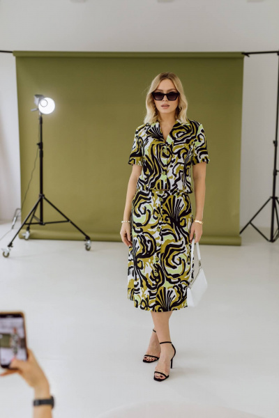 Юбка КАЛИНКА ВЛ-3715-Л24 мультиколор - фото 6