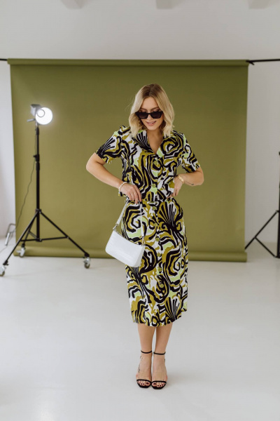 Юбка КАЛИНКА ВЛ-3715-Л24 мультиколор - фото 1