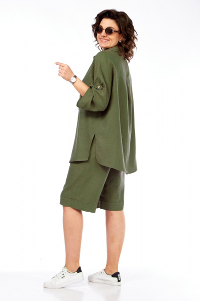 Рубашка, шорты Диомант 2053 хаки - фото 3