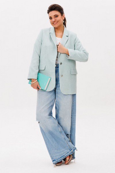 Жакет Anelli 1471.1 морозная_мята - фото 4